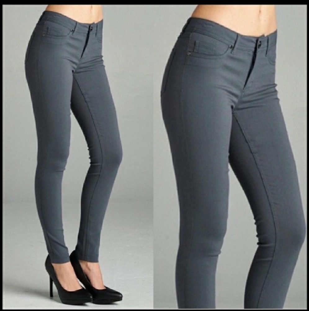 Classic charcoal skinny pants..NO OFFERS